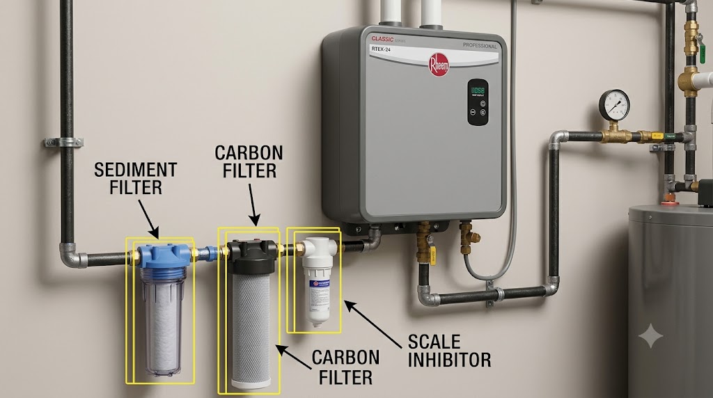 Best Water Filters for the Rheem RTEX-24